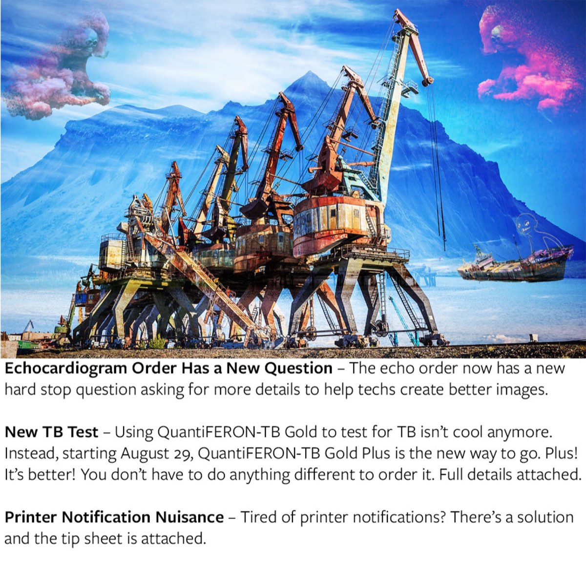 This Is NOT Epic provider bulletin